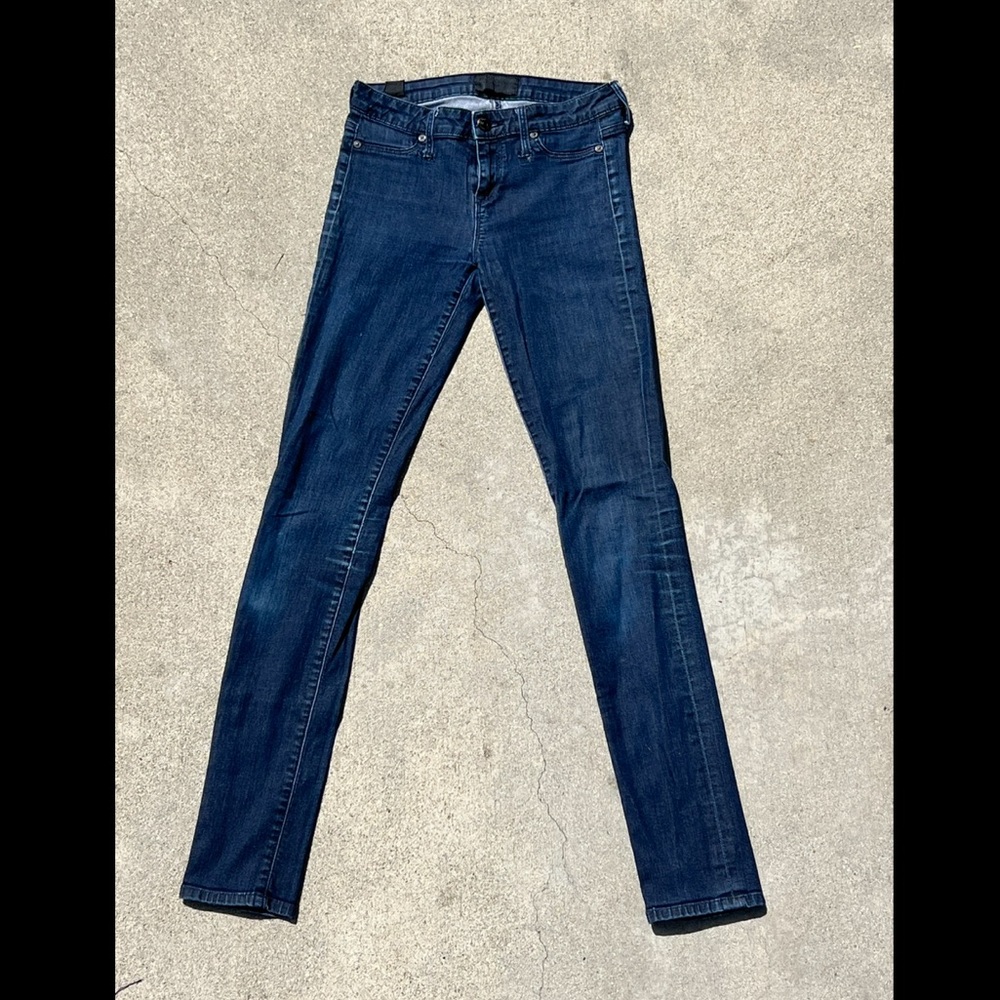 Vince Dark Blue Skinny Jeans - Size 25